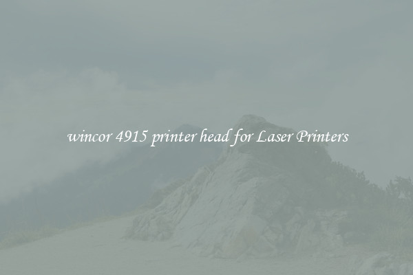wincor 4915 printer head for Laser Printers